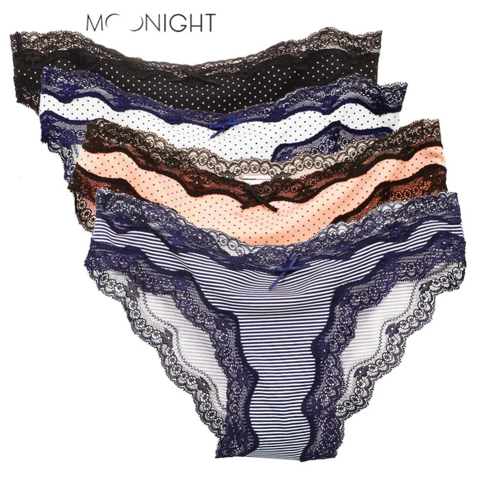 MOONIGHT Fashion High Quality Women's Panties Underwear Women Lace Soft Woman Panties Underwear
MOONIGHT Fashion High Quality Women's Panties Underwear Women Lace Soft Woman Panties Underwear