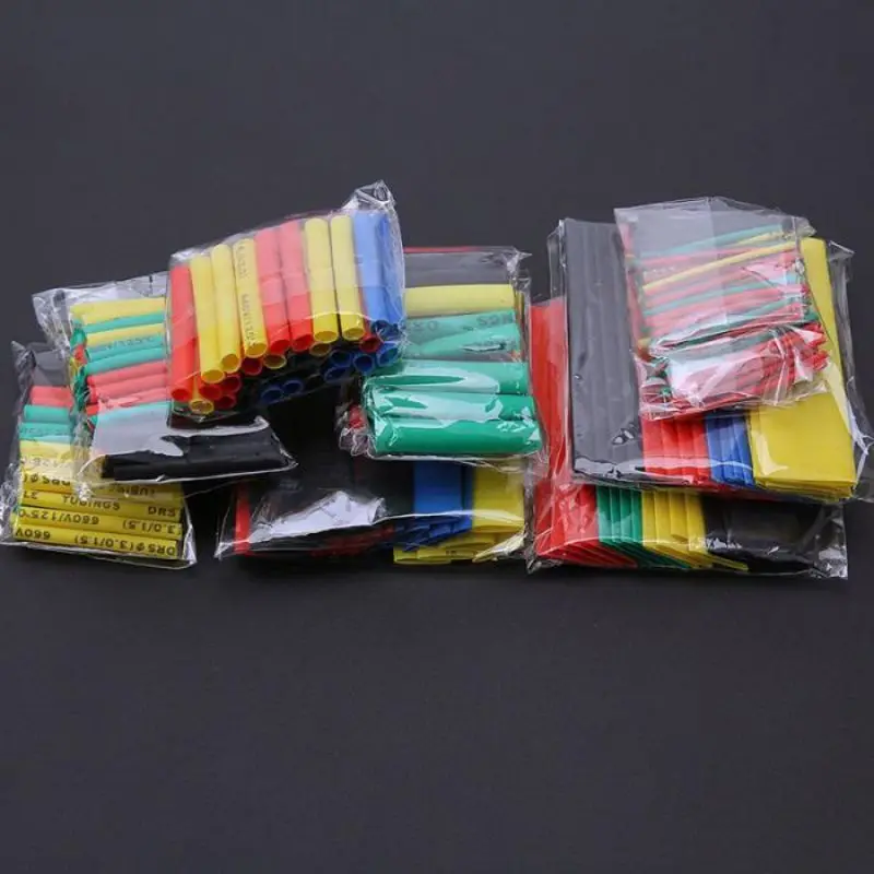 164 Pcs Cable Tools Heat Shrink Tubing Shrinkable Tube Cable Sleeves Assortment Wrap Wire Kit Polyolefin Internal Diameter Tube
164 Pcs Cable Tools Heat Shrink Tubing Shrinkable Tube Cable Sleeves Assortment Wrap Wire Kit Polyolefin Internal Diameter Tube