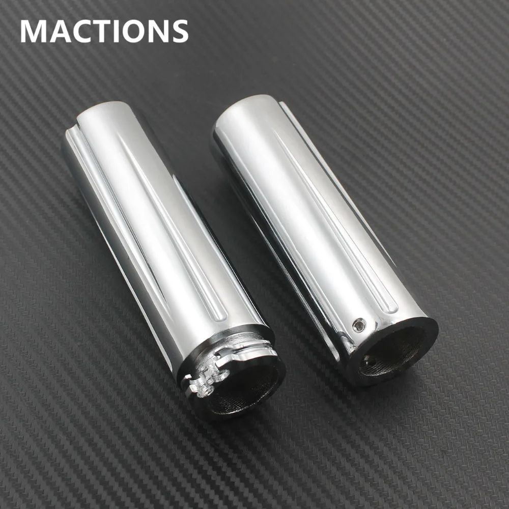 1 Pair Universal Chrome 1" Motorcycle Hand Grips Aluminum Handlebar For Harley For Yamaha For Honda For Suzuki For Kawasaki
1 Pair Universal Chrome 1" Motorcycle Hand Grips Aluminum Handlebar For Harley For Yamaha For Honda For Suzuki For Kawasaki