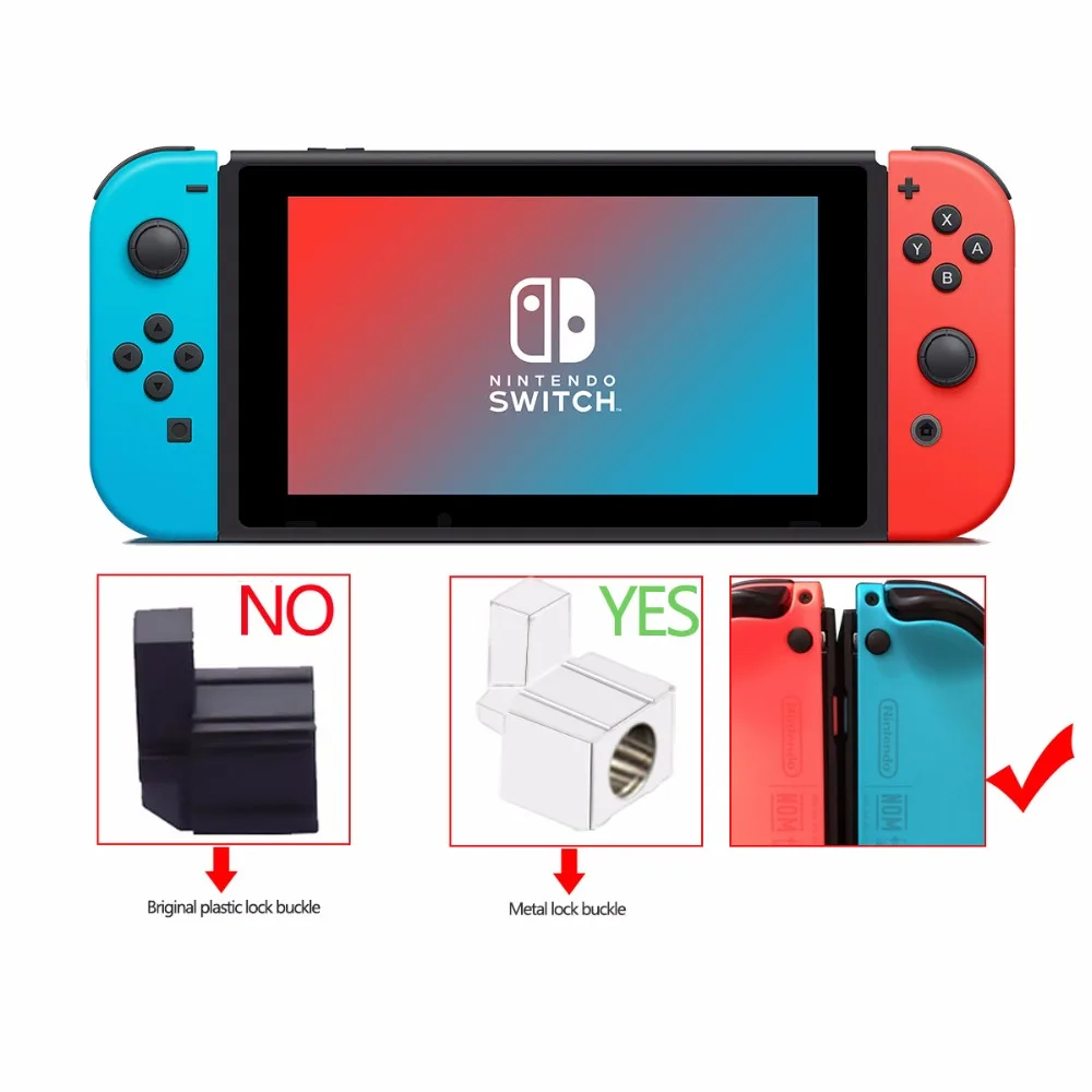 AOLION Practical Metal Lock Buckles Cross Screw Driver Manual tools for Nintendo Switch NS Joy Con with Screwdrivers and Spring
AOLION Practical Metal Lock Buckles Cross Screw Driver Manual tools for Nintendo Switch NS Joy Con with Screwdrivers and Spring