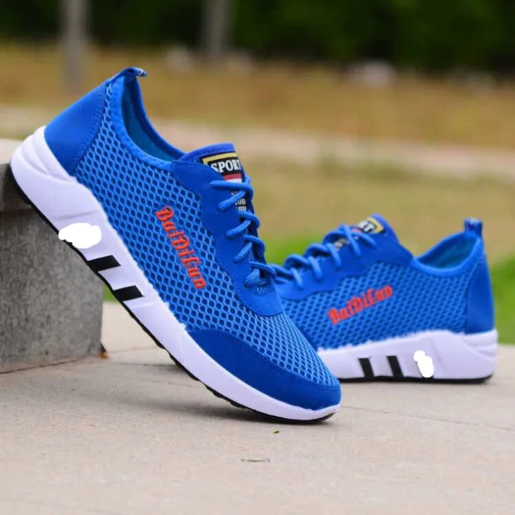 2018 Men Shoes Summer Sneakers Breathable Casual Shoes Couple Lover Fashion Lace up Mens Mesh Flats Shoe Big Plus Size
2018 Men Shoes Summer Sneakers Breathable Casual Shoes Couple Lover Fashion Lace up Mens Mesh Flats Shoe Big Plus Size
