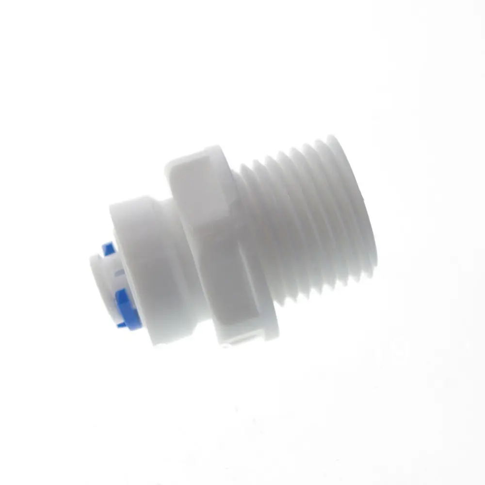 5pcs 3/8 inch OD Tube * 1/2 inch BSP Male Quick Connect RO Water Straight Male BSP And Pipe Without trouble Of Nut
5pcs 3/8 inch OD Tube * 1/2 inch BSP Male Quick Connect RO Water Straight Male BSP And Pipe Without trouble Of Nut