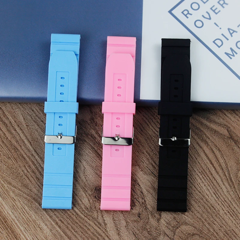 Men's watch with pin buckle 22 mm silicone strap outdoor sports waterproof bracelet rubber strap ladies watch accessories
Men's watch with pin buckle 22 mm silicone strap outdoor sports waterproof bracelet rubber strap ladies watch accessories