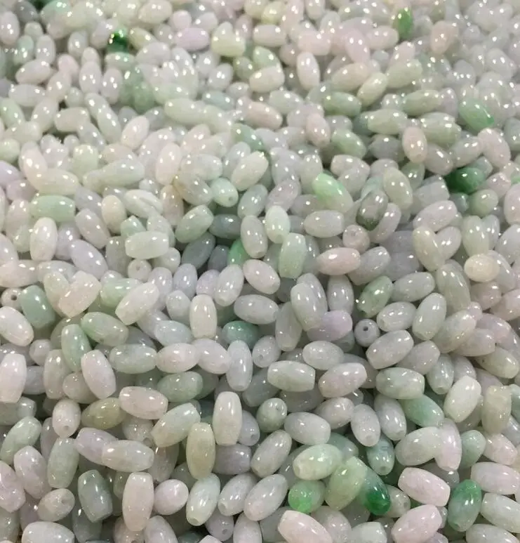 Natural authentic Burmese jadeite a goods green and white transport Beads Bead Road Road Tong jade Beads DIY Bead Bracelet
Natural authentic Burmese jadeite a goods green and white transport Beads Bead Road Road Tong jade Beads DIY Bead Bracelet