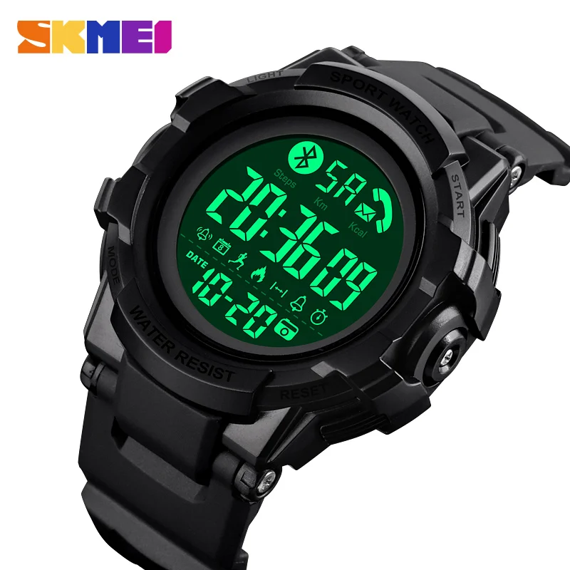 SKMEI Top Brand Men Smart Watch 50M Waterproof Wristwatch Pedometer Chronograph Call Reminder Sport Smartwatch For Android IOS
SKMEI Top Brand Men Smart Watch 50M Waterproof Wristwatch Pedometer Chronograph Call Reminder Sport Smartwatch For Android IOS