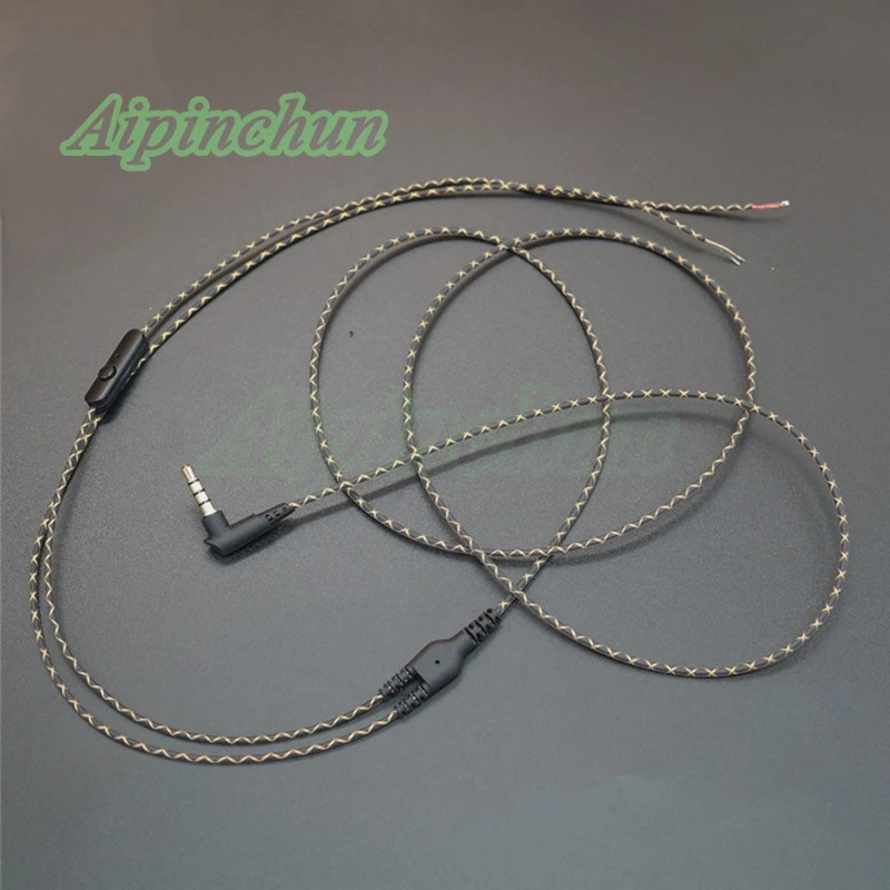 Aipinchun 3.5mm DIY Earphone Audio Cable with Mic Repair Replacement Headphone Wire Connector 3 Colors AA0186
Aipinchun 3.5mm DIY Earphone Audio Cable with Mic Repair Replacement Headphone Wire Connector 3 Colors AA0186