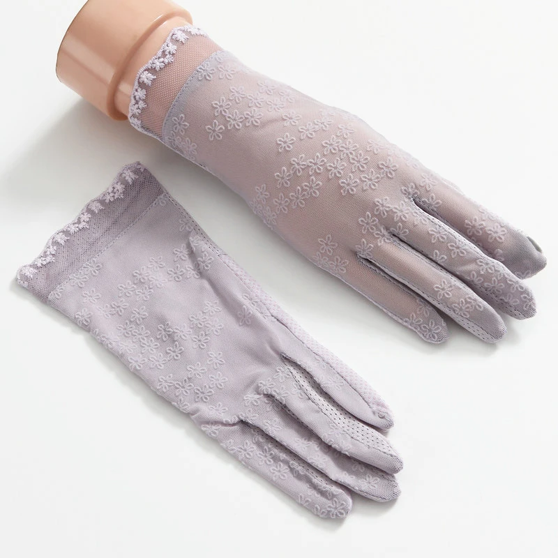 Ladies Summer Thin Gloves Summer Sun Protection UV Driving Non-Slip Spring And Autumn Lace Elastic Gloves TBFS10
Ladies Summer Thin Gloves Summer Sun Protection UV Driving Non-Slip Spring And Autumn Lace Elastic Gloves TBFS10