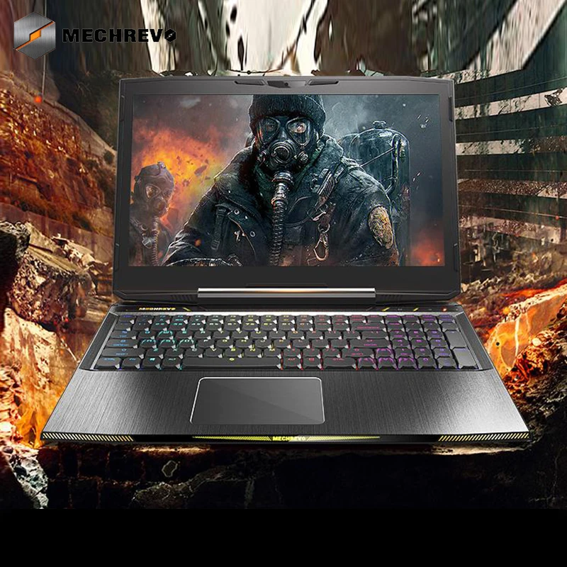 MECHREVO X8Ti игровой ноутбук Windows 10 15 6 Тетрадь Core i7 8750H компьютера Gamer gtx 1060 s 8 г 128 GPCIE + 1 Т