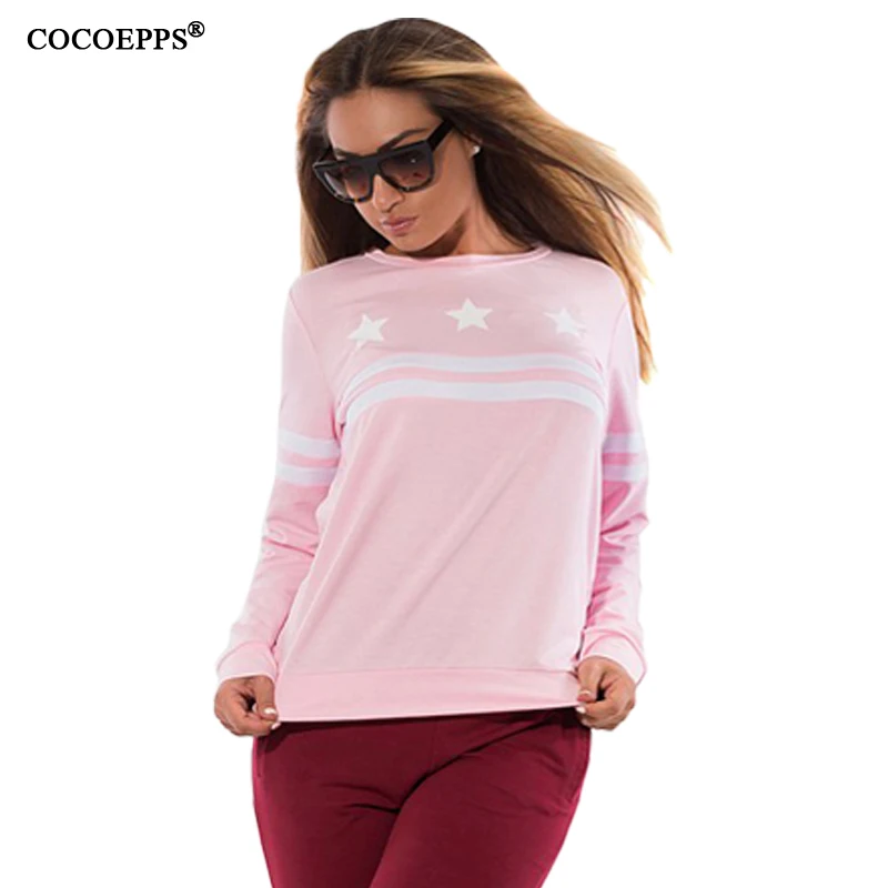 CACNCUT Auutmn 5XL 6XL 7XL размера плюс женские принтованные топы футболки повседневные с