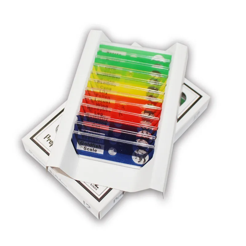 12Pcs Microscope Specimen Slides Educational Toys Accessories Learning Science Biology for Kids children Early Development Toys
12Pcs Microscope Specimen Slides Educational Toys Accessories Learning Science Biology for Kids children Early Development Toys