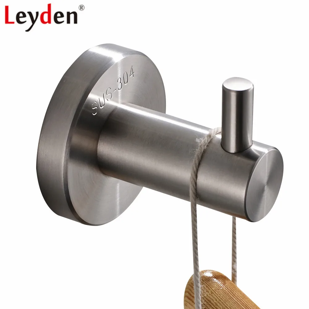 Leyden Wall Mount Wall Hook Clothes Hanger Bathroom Kitchen Towel Clothes 304 Stainless Steel Robe Hooks Bathroom Accessory
Leyden Wall Mount Wall Hook Clothes Hanger Bathroom Kitchen Towel Clothes 304 Stainless Steel Robe Hooks Bathroom Accessory