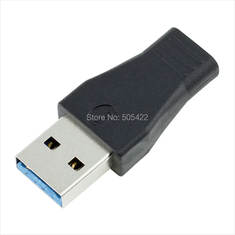 Type C USB 3.1 Female to 3.0 Type A Male Connector Adapter Rapid Charging Data
Type C USB 3.1 Female to 3.0 Type A Male Connector Adapter Rapid Charging Data