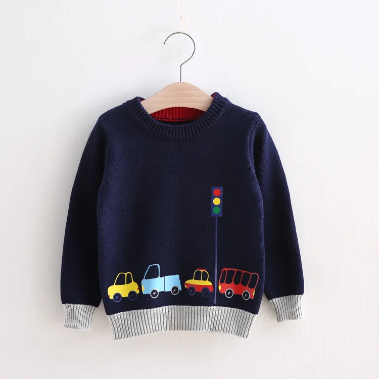 2016 New Kids Boy Sweater For Autumn Winter Children Boys Car Traffic Light Cotton Sweater Clothes
2016 New Kids Boy Sweater For Autumn Winter Children Boys Car Traffic Light Cotton Sweater Clothes