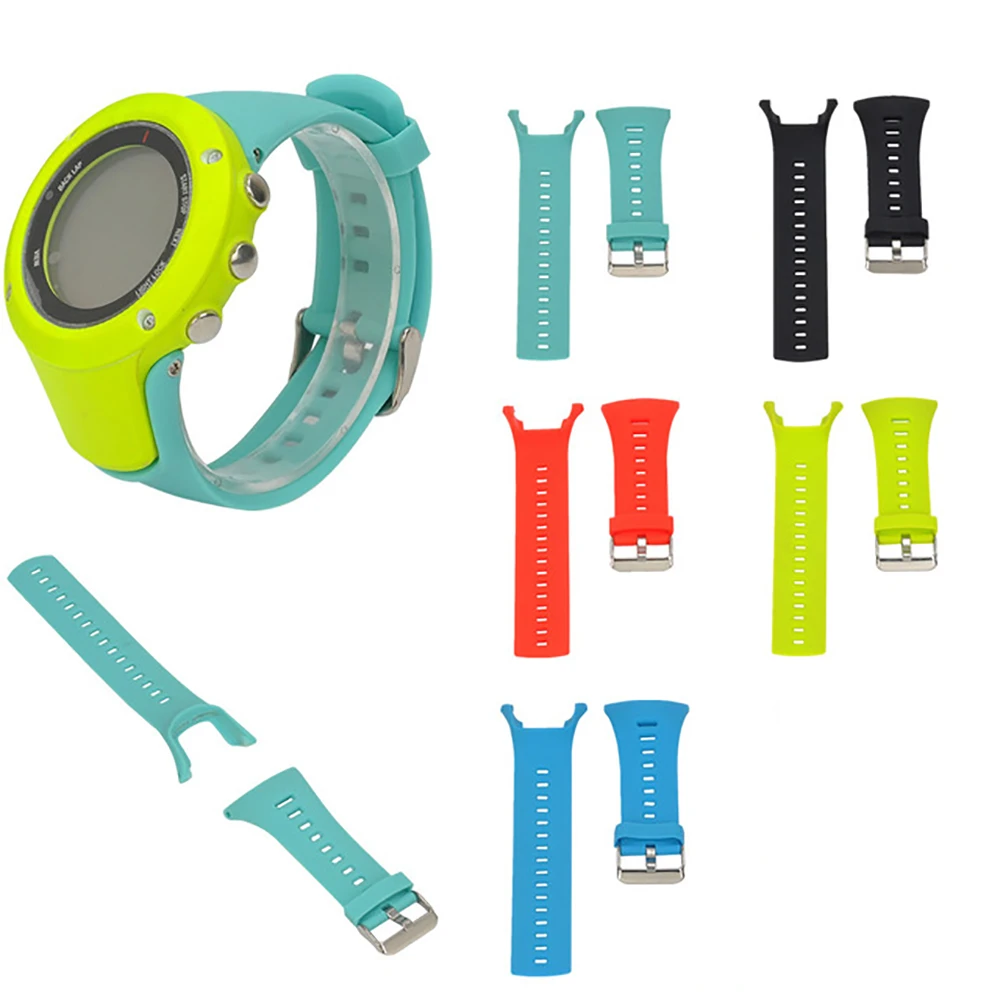 Replacement Silicone Rubber Watch Band Strap Wristbands Bracelet For SUUNTO Ambit Series 1/2/3 Smart Watch Bracelet Watchbands
Replacement Silicone Rubber Watch Band Strap Wristbands Bracelet For SUUNTO Ambit Series 1/2/3 Smart Watch Bracelet Watchbands