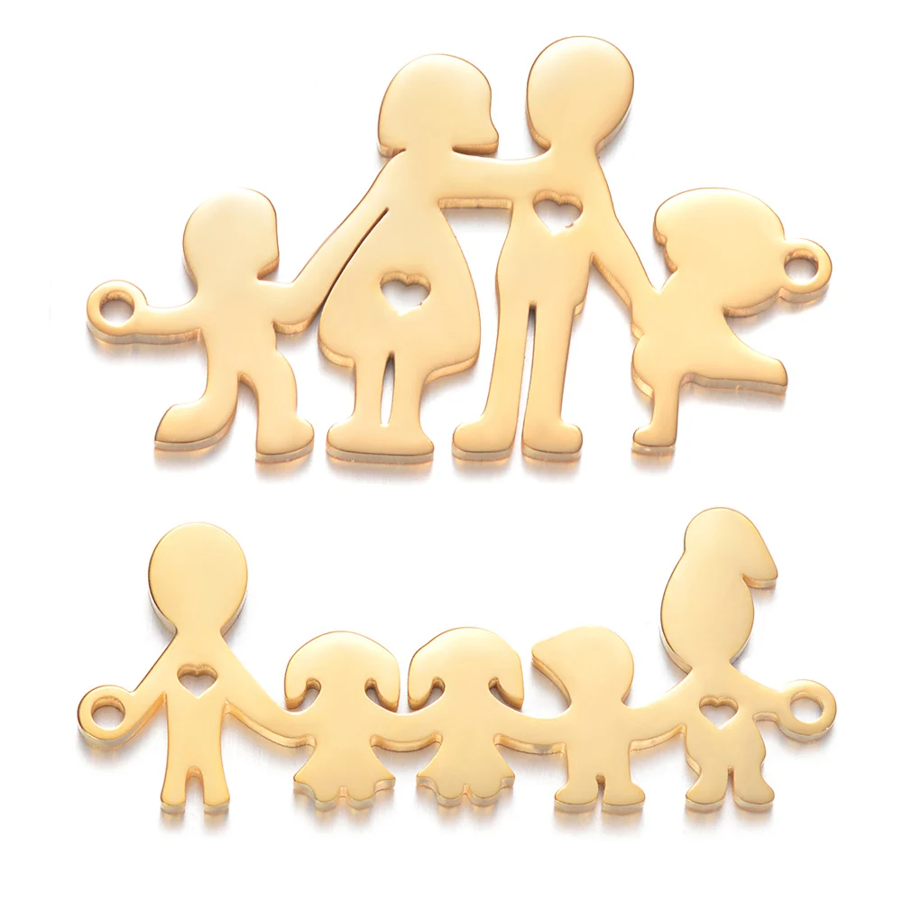 5pcs/lot LOVE Family Members hand in hand Double Holes Necklace Pendant Mirror Polish Stainless Steel DY Accessories
5pcs/lot LOVE Family Members hand in hand Double Holes Necklace Pendant Mirror Polish Stainless Steel DY Accessories