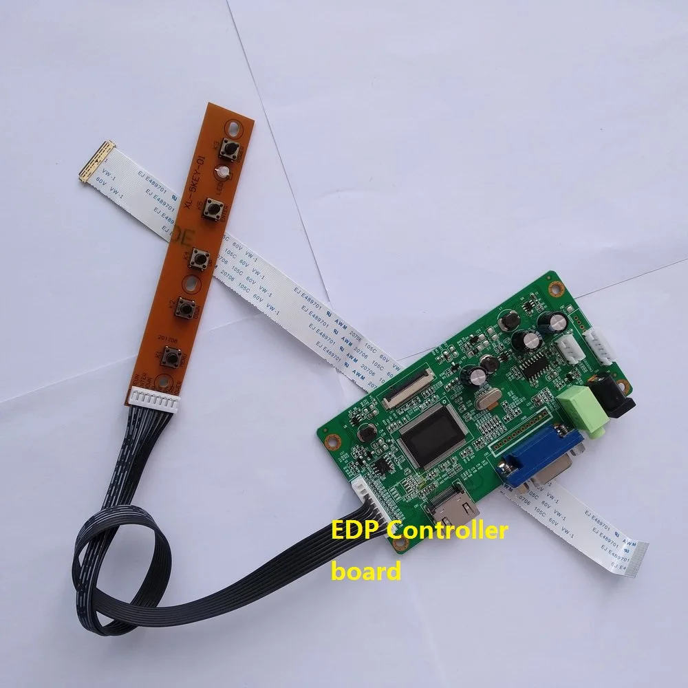Для фотографического дисплея, VGA DIY 1366X768 30Pin 15,6 дюйма, плата контроллера, ЖК-монитор драйвера, светодиод EDP
Для фотографического дисплея, VGA DIY 1366X768 30Pin 15,6 дюйма, плата контроллера, ЖК-монитор драйвера, светодиод EDP