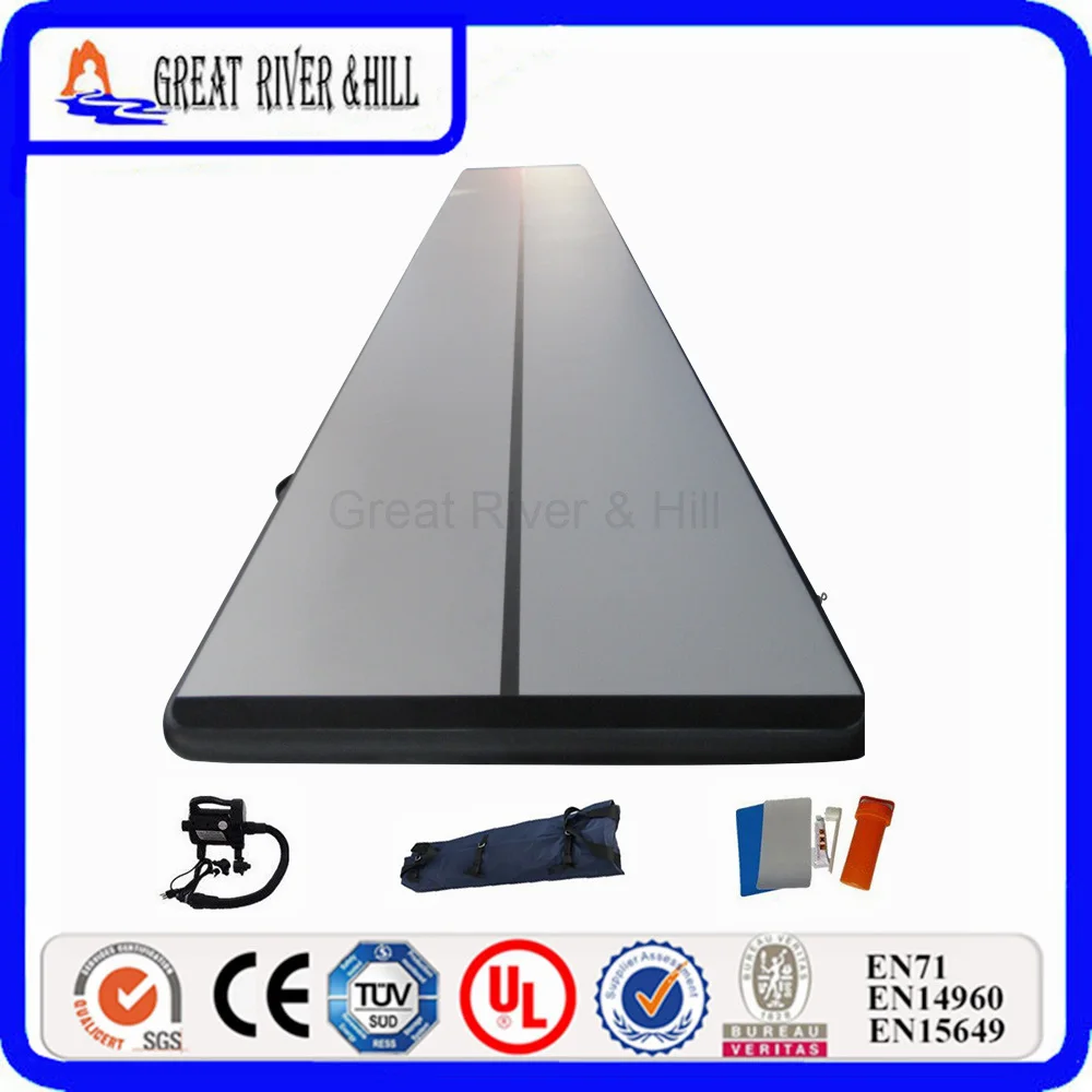 Great River Hill Inflatable Air Tumble Track For Fitness Training With Competitive Price 9m x 2m x 0.1m For Sale
Great River Hill Inflatable Air Tumble Track For Fitness Training With Competitive Price 9m x 2m x 0.1m For Sale