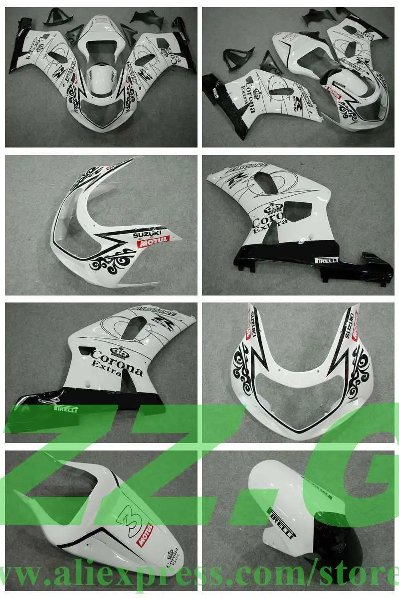 100%Fit Fairing for SUZUKI 2001 2003 GSXR600 750 01 02 03 GSXR600 GSXR750 K1 01 02 03 GSXR 600 750 Fairings kit Injection
100%Fit Fairing for SUZUKI 2001 2003 GSXR600 750 01 02 03 GSXR600 GSXR750 K1 01 02 03 GSXR 600 750 Fairings kit Injection