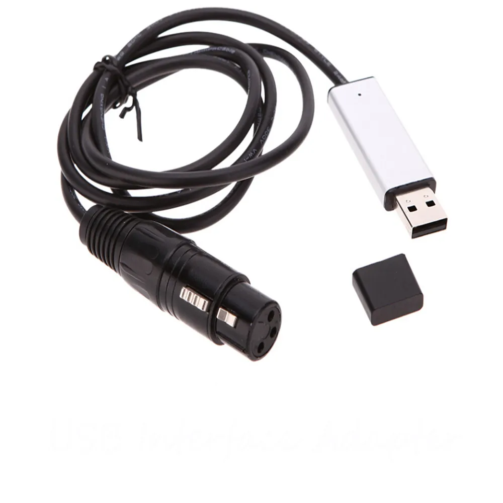 EPULA USB к DMX интерфейсному адаптеру управления ler DMX512 компьютерное сценическое