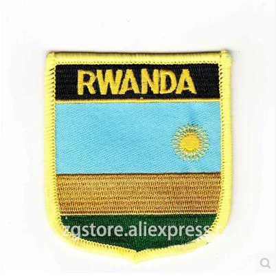 Hot Sale ! Embroidery Patches National flag Emblem Patches Rwanda Flag Iron on 7X6CM NGQ1108
Hot Sale ! Embroidery Patches National flag Emblem Patches Rwanda Flag Iron on 7X6CM NGQ1108