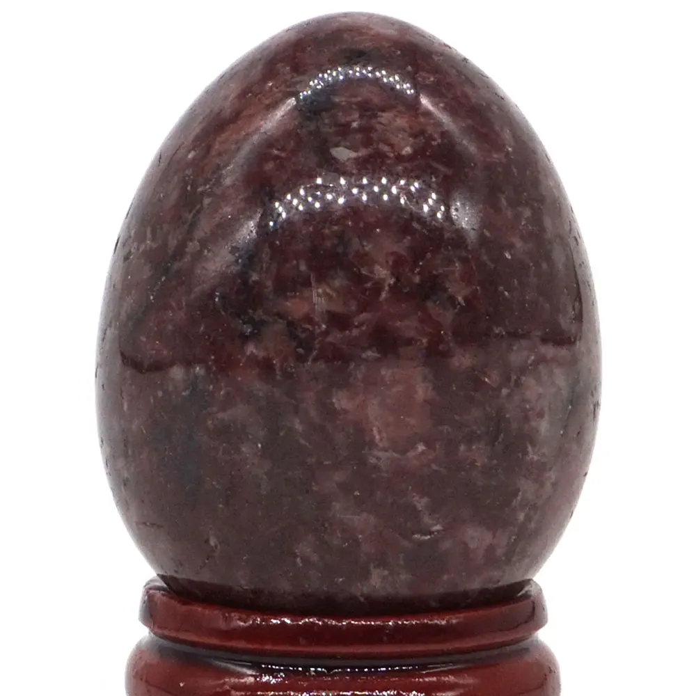 Red Spot Jasper Sphere Egg Healing Reiki Crafts Massage Finger Exercise Feifanstyle natural stone minerals 34x44MM
Red Spot Jasper Sphere Egg Healing Reiki Crafts Massage Finger Exercise Feifanstyle natural stone minerals 34x44MM