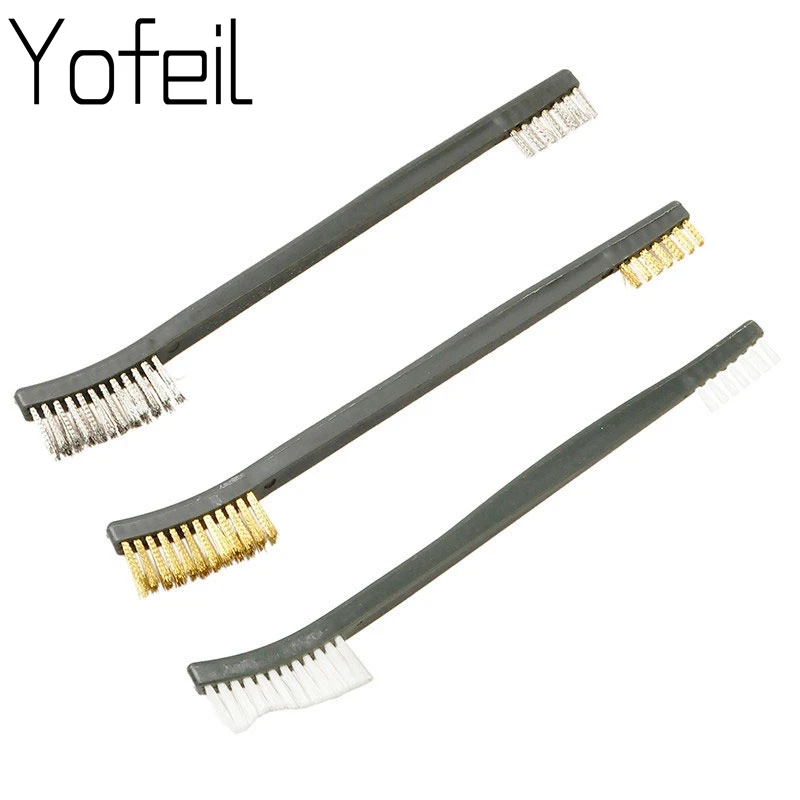 3Pcs Brush Double-end Gun Cleaning Tool Rifle Cleaner Kit Paintball Airsoft Army Durable Stainless Steel Hunting Gun Brush
3Pcs Brush Double-end Gun Cleaning Tool Rifle Cleaner Kit Paintball Airsoft Army Durable Stainless Steel Hunting Gun Brush