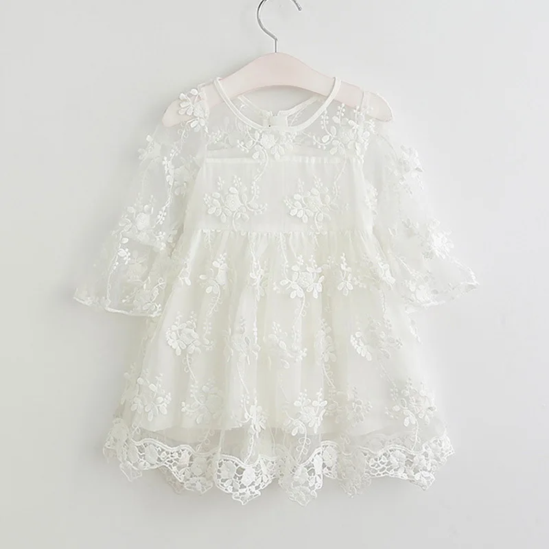 Girls Dress 2018 New Spring Princess Dress Mesh Long Sleeve Embroidery Floral Dress Children Girls Clothes 3T-7T
Girls Dress 2018 New Spring Princess Dress Mesh Long Sleeve Embroidery Floral Dress Children Girls Clothes 3T-7T
