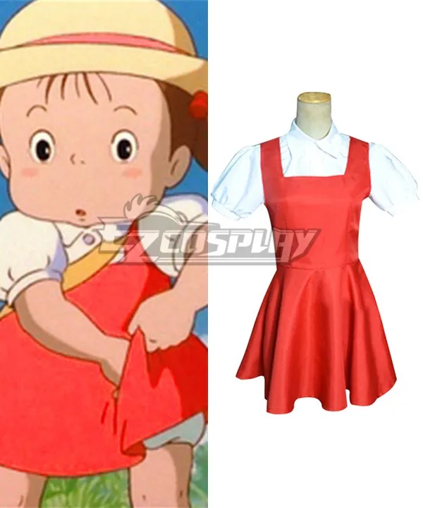 Hayao Miyazaki Tonari no Totoro My Neighbor Totoro Mei Kusakabe Cosplay Costume E001
Hayao Miyazaki Tonari no Totoro My Neighbor Totoro Mei Kusakabe Cosplay Costume E001