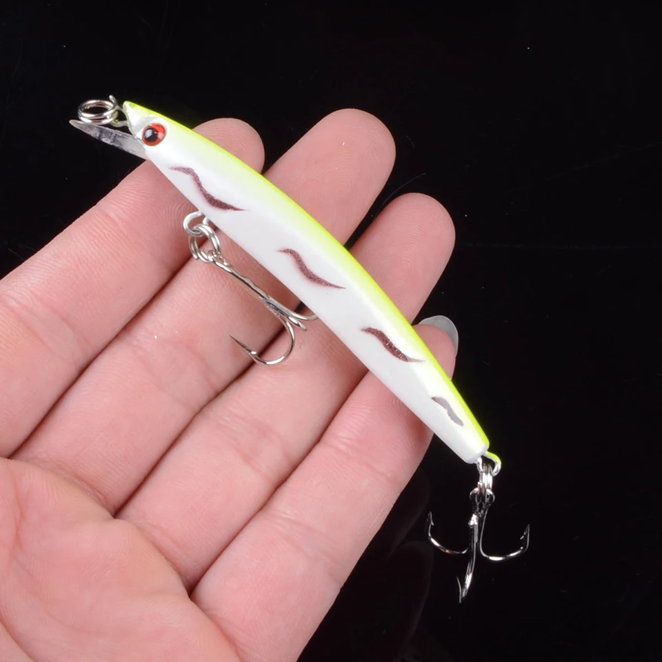 1pcs 5colors 8cm 5g Hard Minnow Fishing Lure Topwater Floating Wobblers Crankbait Bass Artificial Baits Pike Carp Lures 3D Eyes
1pcs 5colors 8cm 5g Hard Minnow Fishing Lure Topwater Floating Wobblers Crankbait Bass Artificial Baits Pike Carp Lures 3D Eyes