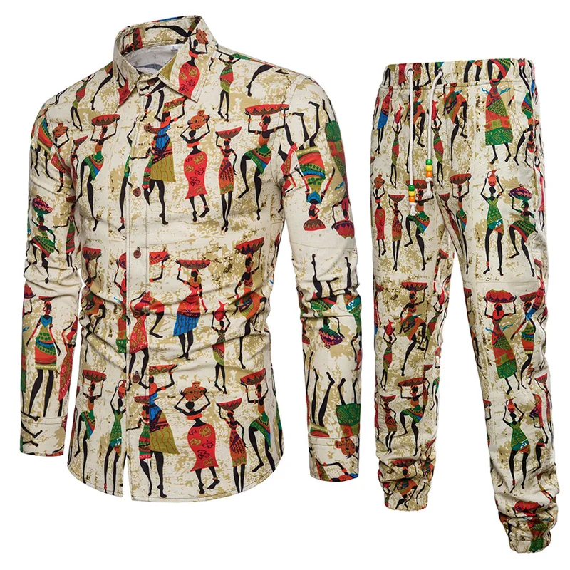 20 different Printing Style Men's Floral 2pcs sets Flower Shirts+Vintage pants Breathable Linen Cotton sets Beach Bohemian MQ790
20 different Printing Style Men's Floral 2pcs sets Flower Shirts+Vintage pants Breathable Linen Cotton sets Beach Bohemian MQ790