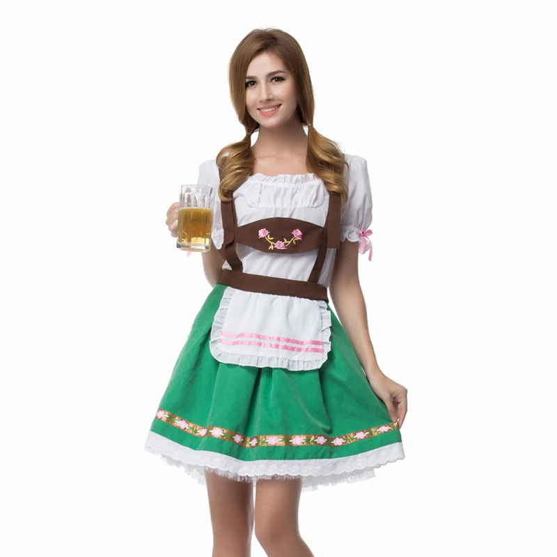 Vocole Women Oktoberfest Beer Girl Costume French Maid Uniform Canival Party Fancy Dress
Vocole Women Oktoberfest Beer Girl Costume French Maid Uniform Canival Party Fancy Dress