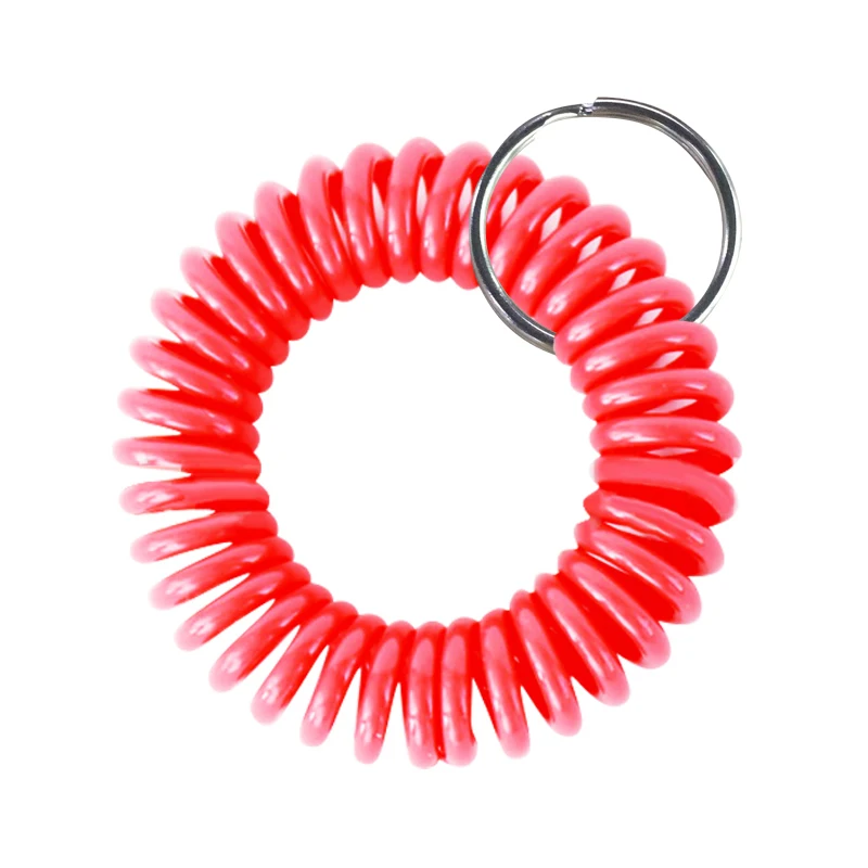 

5PCS Coil KeyRing Repellent Bracelet 200Hrs of Protection Pest Coil Key chain Natural Indoor Outdoor Insects Repeller Keychain