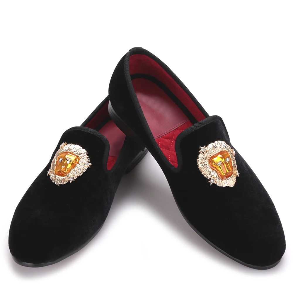 Lions Buckle Men Velvet Shoes Wedding Loafers Smoking Slippers Men'Flats mens dress shoes
Lions Buckle Men Velvet Shoes Wedding Loafers Smoking Slippers Men'Flats mens dress shoes