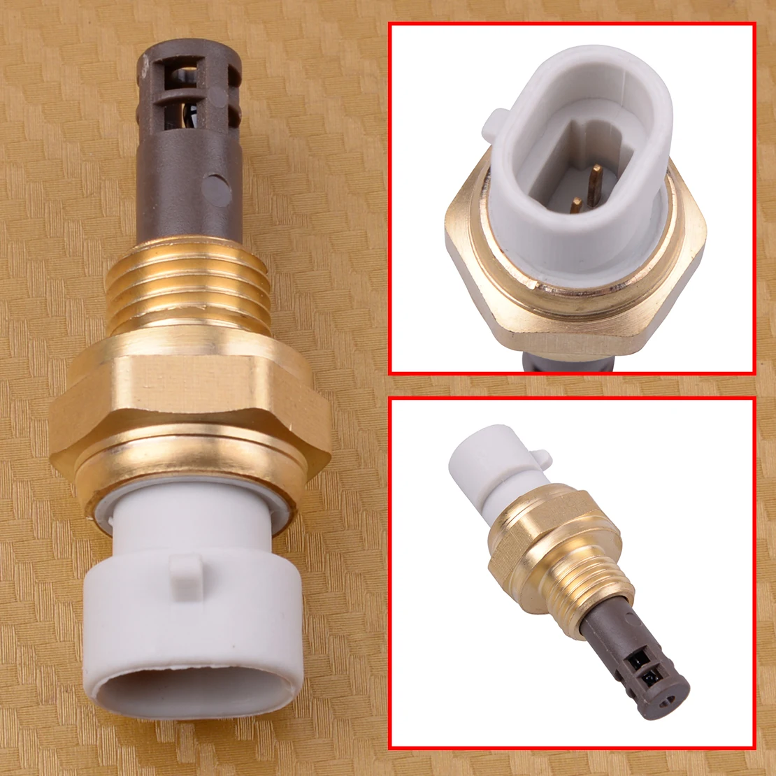 DWCX Car Intake Air Temperature Sensor Temp IAT Sender 3408345 Fit for Cummins Dodge Ram 2500 3500 5.9L
DWCX Car Intake Air Temperature Sensor Temp IAT Sender 3408345 Fit for Cummins Dodge Ram 2500 3500 5.9L