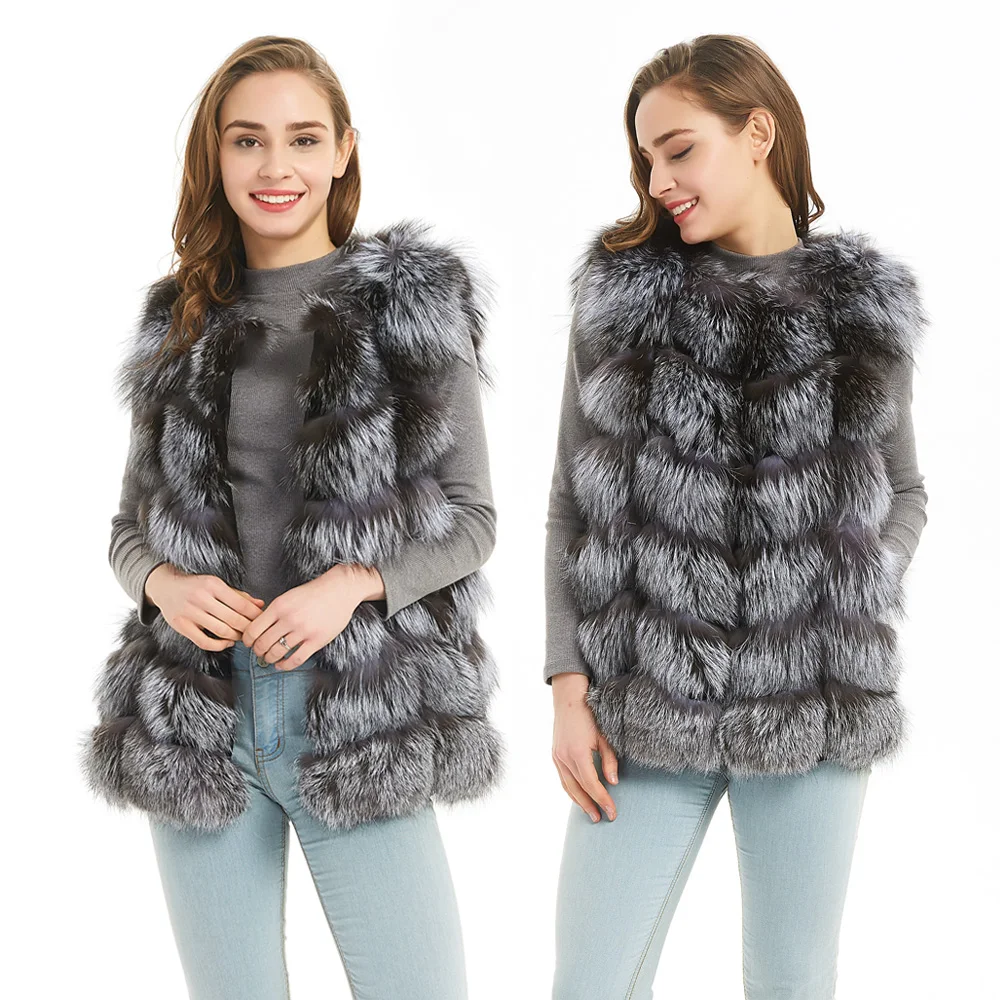 women's natural fur fashionable jacket Real fox coat Winter women's jacket Coat vest girl leather
women's natural fur fashionable jacket Real fox coat Winter women's jacket Coat vest girl leather