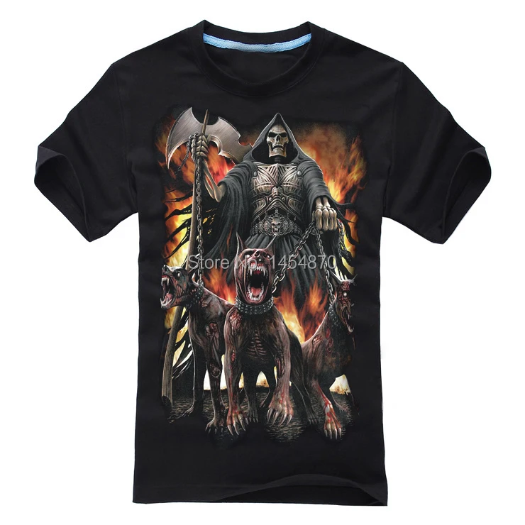 Harajuku Cool 3D Hell Dog hellhound Rock Brand men women Dark shirts shirt skateboard fitness 100%Cotton black camiseta ropa
Harajuku Cool 3D Hell Dog hellhound Rock Brand men women Dark shirts shirt skateboard fitness 100%Cotton black camiseta ropa