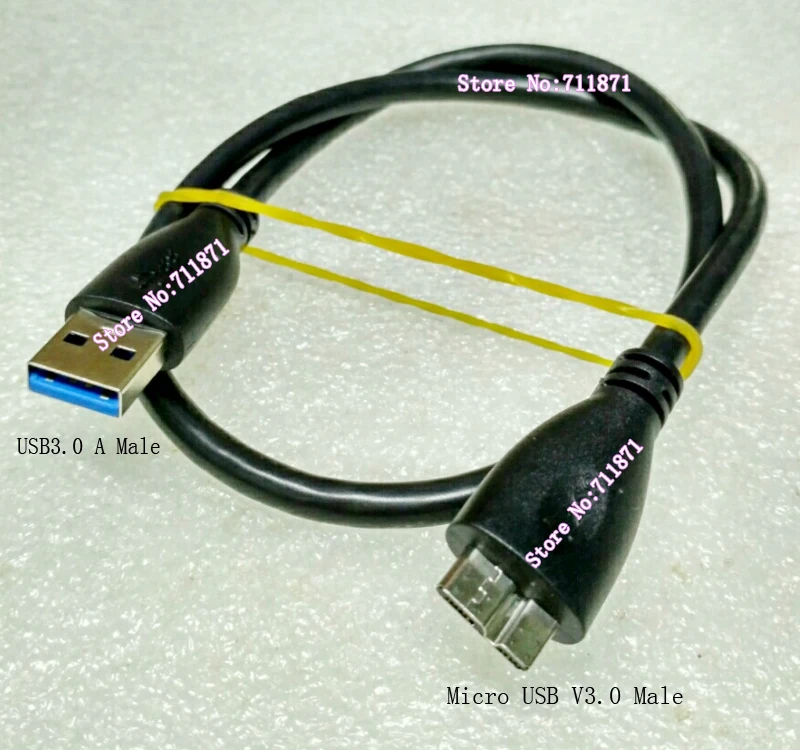 Кабель для зарядки и передачи данных 50 см Micro USB V3.0 | Электроника