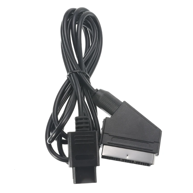 Новый ПВХ RGB Scart видео av-кабель игровой шнур 1 8 м кабель для PAL Super Nintendo N64 NGC SNES