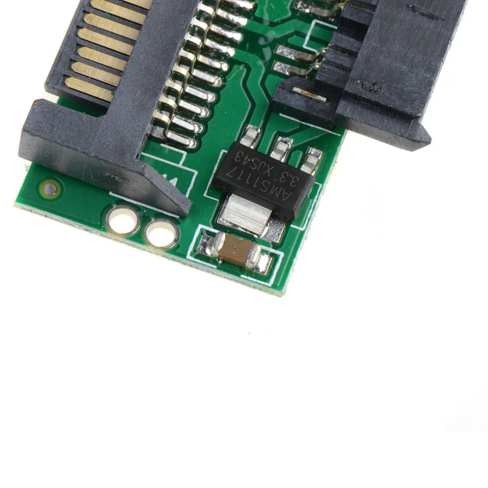 Плата переходник Pro 1 8 Micro MSATA SSD на 7 + 15 2 5 дюйма SATA|Компьютерные кабели и разъемы| |