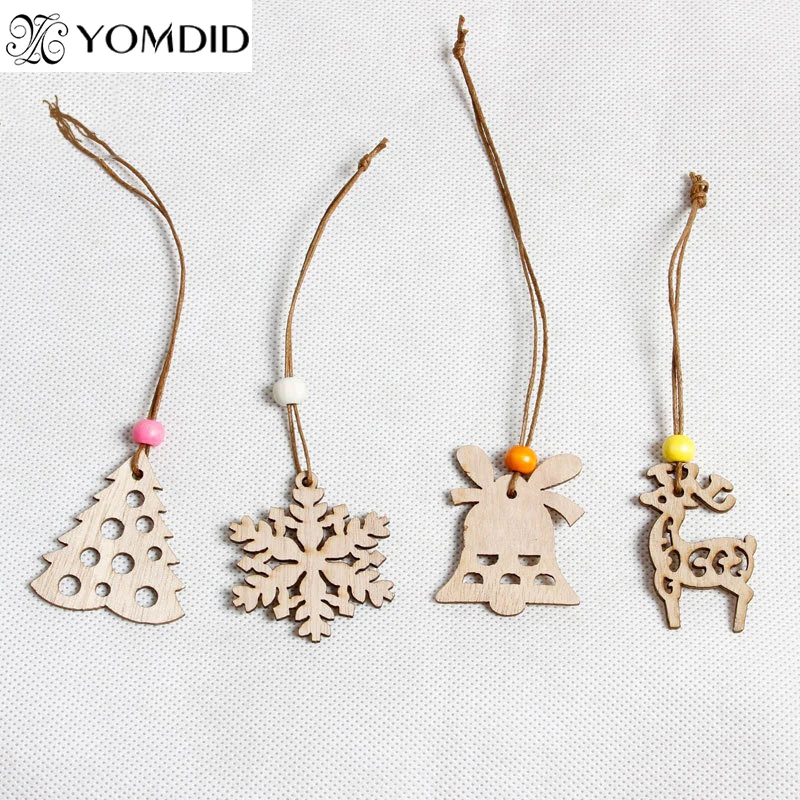 12 Pcs wood Christmas tree hanging ornaments Christmas bell Deer snowflake pendant New Year decoration Home Party festival decor
12 Pcs wood Christmas tree hanging ornaments Christmas bell Deer snowflake pendant New Year decoration Home Party festival decor