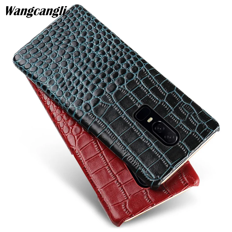 Wangcangli New Crocodile pattern Half-Pack Phone Case for Oneplus 6 Genuine Leather Phone Case for Oneplus 3t 5 5t 6
Wangcangli New Crocodile pattern Half-Pack Phone Case for Oneplus 6 Genuine Leather Phone Case for Oneplus 3t 5 5t 6