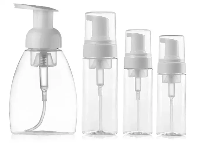 1pcs 250/200/100/60/30ml Squeezed Dispenser Foaming Pump Soap Foam Bottle Jar PET Travel Refillable Bottle Empty Container
1pcs 250/200/100/60/30ml Squeezed Dispenser Foaming Pump Soap Foam Bottle Jar PET Travel Refillable Bottle Empty Container