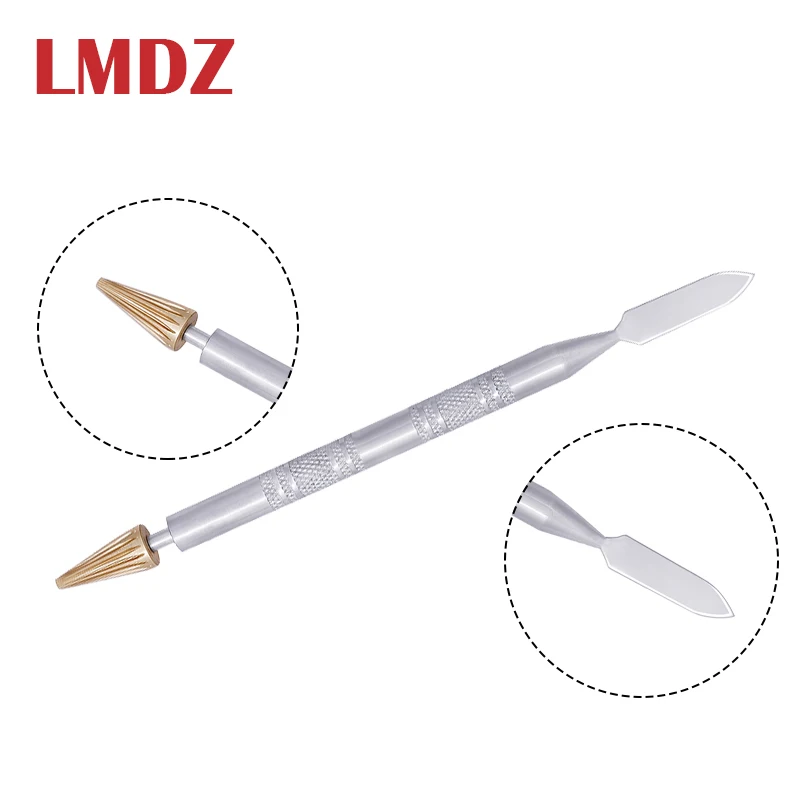 LMDZ Dual Head Brass Head Leather Edge Oil Gluing Dye Pen Applicator Speedy Paint Roller Tool for Leather Craft Tool Double Side
LMDZ Dual Head Brass Head Leather Edge Oil Gluing Dye Pen Applicator Speedy Paint Roller Tool for Leather Craft Tool Double Side