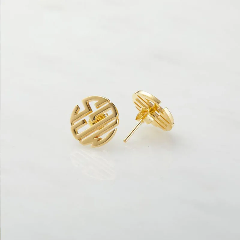 Custom Round Monogram Initial Stud Earrings Gold Stud Earrings Personalized Circle Letter Fashion Jewelry stainless steel BFF
Custom Round Monogram Initial Stud Earrings Gold Stud Earrings Personalized Circle Letter Fashion Jewelry stainless steel BFF