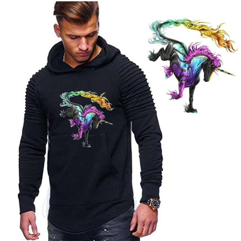 Horse Unicorn Drawing Ironing on Heat Transfer Printing Patches Stickers for Clothes T-shirts Washable DIY Patches Appliques
Horse Unicorn Drawing Ironing on Heat Transfer Printing Patches Stickers for Clothes T-shirts Washable DIY Patches Appliques