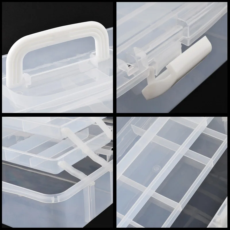 3 Layer Foldable Transparent Jewelry Box Food Storage Box Folding Makeup Organizer Earrings Necklace Ring Case Women Gift Box
3 Layer Foldable Transparent Jewelry Box Food Storage Box Folding Makeup Organizer Earrings Necklace Ring Case Women Gift Box