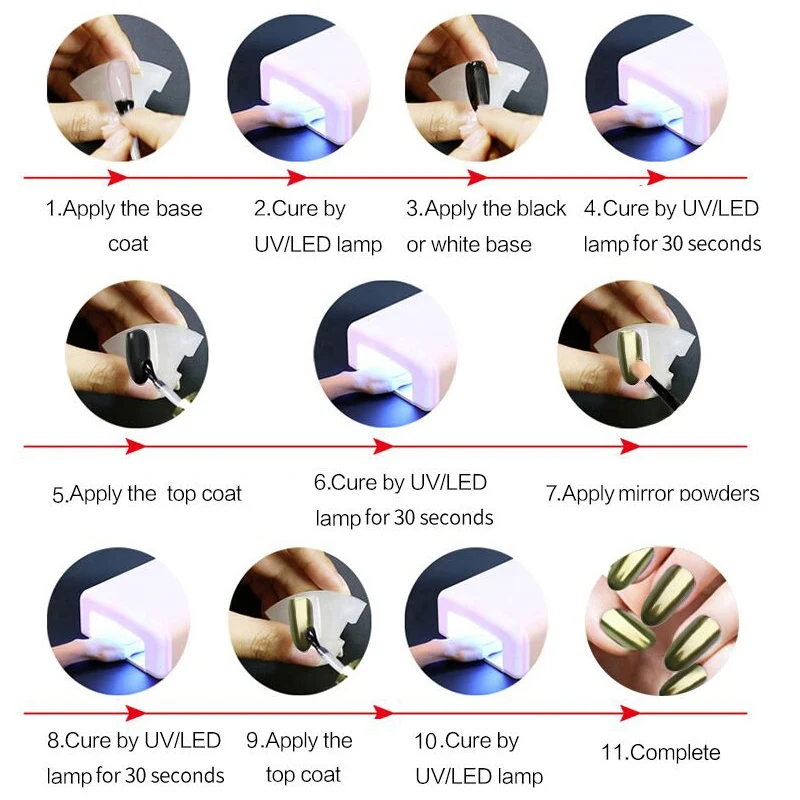 LEMAX Shining Nail Glitter Chrome Powder Nail Gel Polishing Nail Decoration Design Nail Art Manicure Pigment Mirror Powder Bling
LEMAX Shining Nail Glitter Chrome Powder Nail Gel Polishing Nail Decoration Design Nail Art Manicure Pigment Mirror Powder Bling
