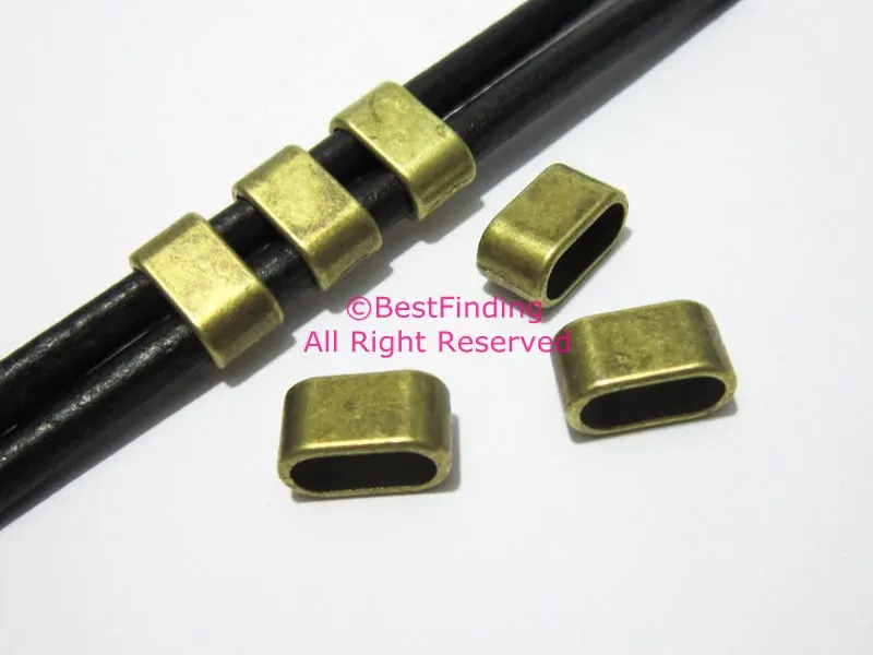 10.5x5mm leather slider Antique bronze 5mm Round leather slider open hook findings
10.5x5mm leather slider Antique bronze 5mm Round leather slider open hook findings