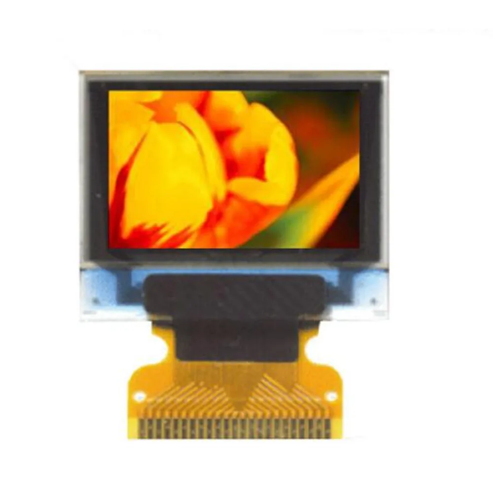 0.95 inch full color OLED screen 23pin 96*64 OLED display SSD1331 with connect board UG-9664HDDAG01
0.95 inch full color OLED screen 23pin 96*64 OLED display SSD1331 with connect board UG-9664HDDAG01