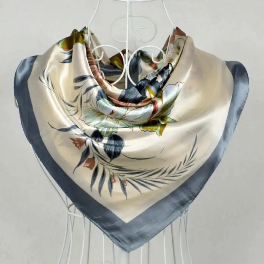 2015 New Arrival Female Silk Scarf,Fashion Accessories Satin Big Square Women Scarf Printed,New Design Beige Silk Shawl 90*90cm
2015 New Arrival Female Silk Scarf,Fashion Accessories Satin Big Square Women Scarf Printed,New Design Beige Silk Shawl 90*90cm